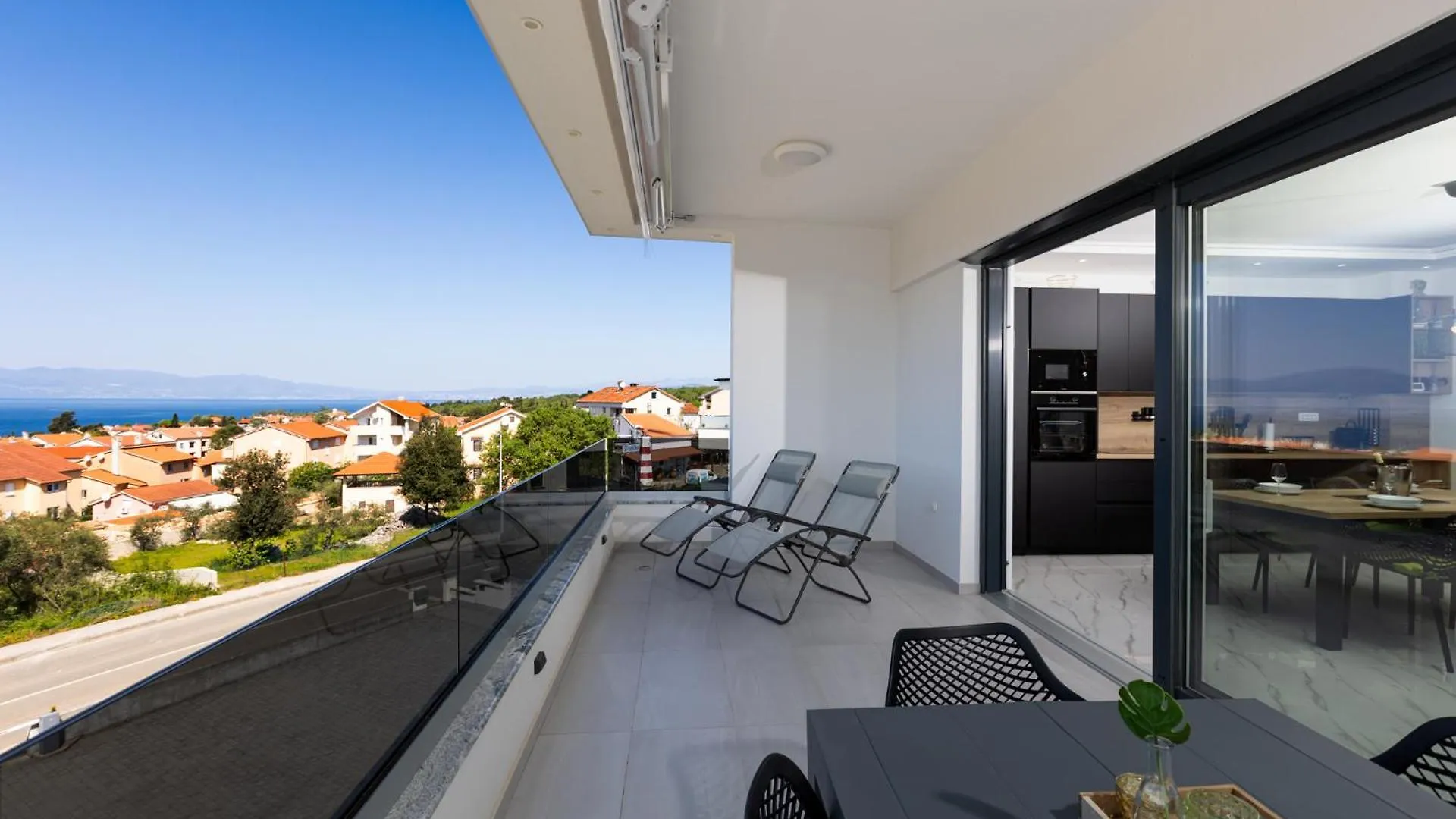 Sunset & Seaview Premium Apartment Malinska Croatia